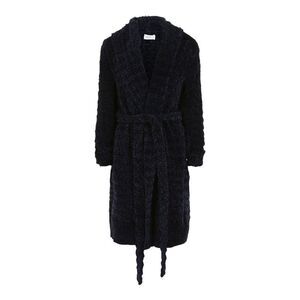 Ferragamo Chenille Knit Cardigan Black Womens